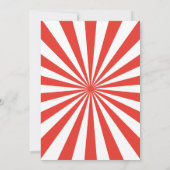 Grote Top Circus Dieren Carnaval Verjaardag Kaart (Achterkant)