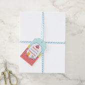 Grote Top Circus Kermis Cadeaubijsluiter Cadeaulabel (Met Touw)