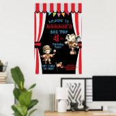 Grote Top Circus Poster (Thuiskantoor)