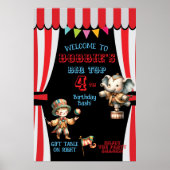 Grote Top Circus Poster (Voorkant)