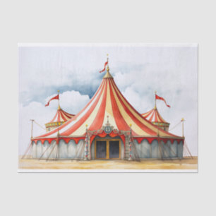 Grote Top Circus Tent 2 Decoupage papier