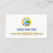 Grote trein | Reisagent Visitekaartje (Voorkant)