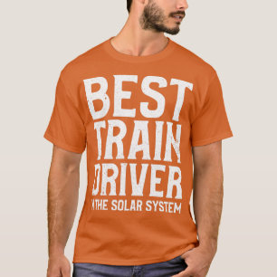 Grote treinbestuurder — Ontwerpofferte Beste trein T-shirt
