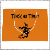 Grote Trick or treat vliegende heks Groot Cadeauzakje