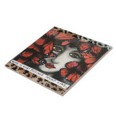 GROTE TRIVET-MUZIEK IS WAT GEVOELT ZOALS. TEGELTJE (Zijkant)