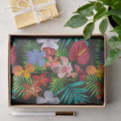 Grote Tropische bloemen Hibiscus Decoupage Tissuepapier (Geschenk)