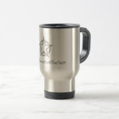 Grote Trucker Travel Mug. Reisbeker (Voorkant rechts)