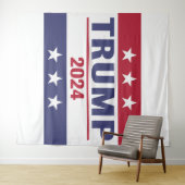 Grote Trump 2024 Wandkleed (In Situ (horizontaal))