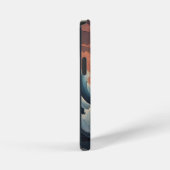 Grote tsunami-golf iPhone hoesje (Rechterkant)