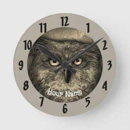 Grote Uil Ronde Klok