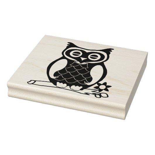 Grote Uil Rubber Stamp Rubberstempel (Stempel)