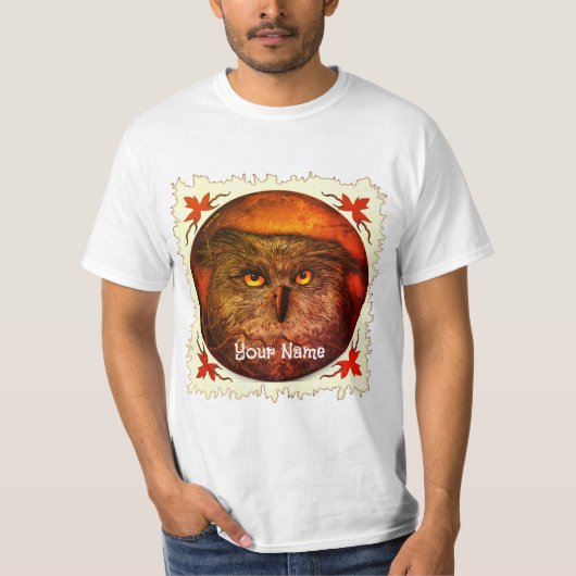 Grote Uil T-shirt (Voorkant)