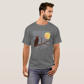 Grote Uil | Volle Maan T-shirt (Voorkant volledig)