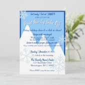 Grote uitnodiging voor familiebackwedstrijd (Staand voorkant)