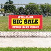 Grote uitverkoop bewerkbare banner (Insitu)