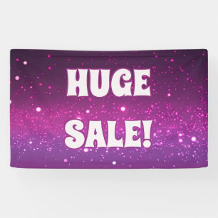 Grote uitverkoop glinster banner