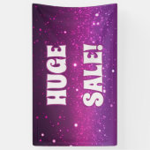 Grote uitverkoop glinster banner (Verticaal)