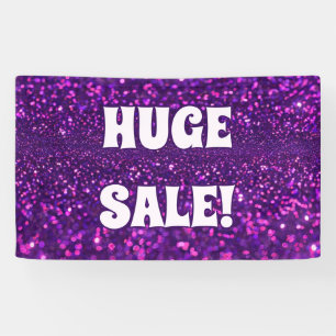 Grote uitverkoop glinster banner