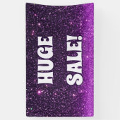 Grote uitverkoop glinsterende banner (Verticaal)