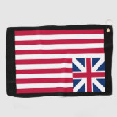 Grote Unie, 1e Vlag van de Verenigde Staten van Ko Golfhanddoek (Horizontaal)