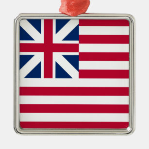Grote Unie, 1e Vlag van de Verenigde Staten van Ko Metalen Ornament
