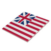 Grote Unie, 1e Vlag van de Verenigde Staten van Ko Tegeltje (Zijkant)