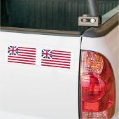 Grote Unie, vlag Verenigde Staten Bumpersticker (Op Truck)