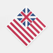 Grote Unievlag van de Verenigde Staten van Amerika Servet (Hoek)