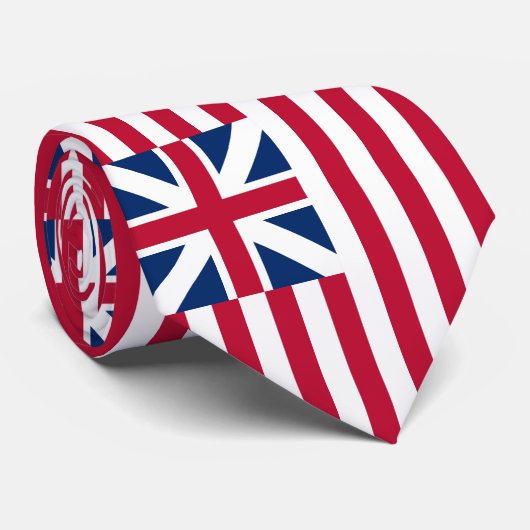 Grote Unievlag van de Verenigde Staten van Amerika Stropdas (Opgerold)