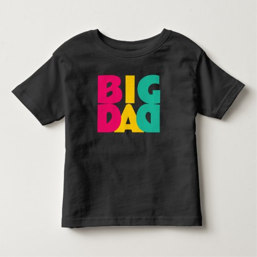 Grote vader kinder shirts (Voorkant)