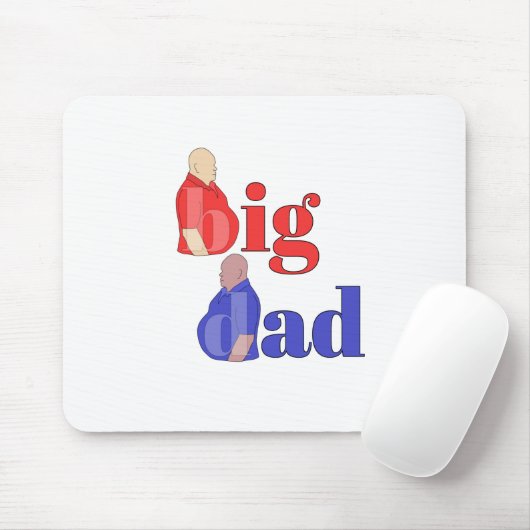 Grote vader muismat (Met muis)