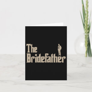 Grote vader van de bruid geschenken Mannen T-shirt Kaart