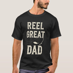Grote vader visser opa baars vissen pappa t-shirt
