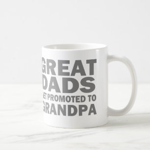 Grote vaders worden gepromoveerd tot Grandpa Coffe Koffiemok