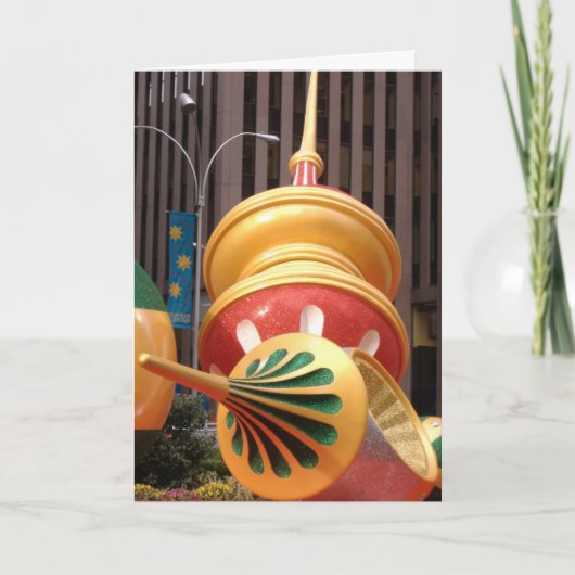 Grote Vakantie 3 Feestdagen Kaart (Voorkant)