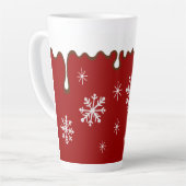 Grote vakantie Latte Koffiemok Gift Mok (Linkerhoek)