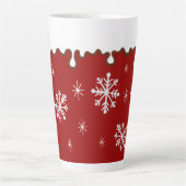 Grote vakantie Latte Koffiemok Gift Mok (Voorkant)