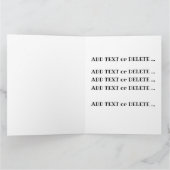 Grote Valentijnskaart Puppy Liefde Bedankkaart (Binnen)