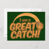 GROTE VANGST! aangepast briefkaart (Voorkant / Achterkant)