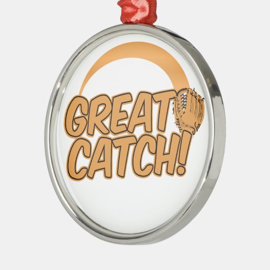 GROTE VANGST! aangepast ornament (Links)