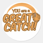 GROTE VANGST! aangepaste stickers (Voorkant)