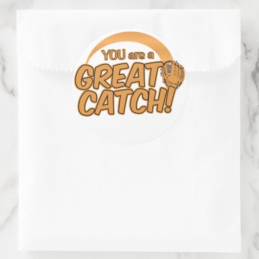 GROTE VANGST! aangepaste stickers (Tas)