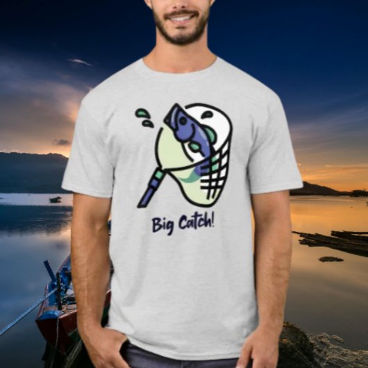 Grote vangst triomf t-shirt