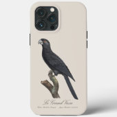 Grote Vasapapegaai, Coracopsis Vasa Illustratie Case-Mate iPhone Case (Achterkant)