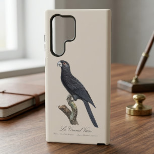 Grote vasapapegaai, Coracopsis Vasa Illustratie Samsung Galaxy Hoesje