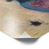 Grote Vase met bloemen Foto Afdruk (Hoek)