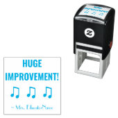 "GROTE VERBETERING!" Feedback Rubberstempel Zelfinktende Stempel (In situ)