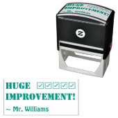 "GROTE VERBETERING!" + Rubberstempel onderwijsnaam Zelfinktende Stempel (In situ)
