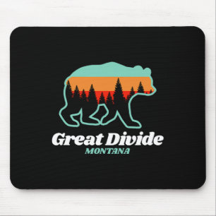 Grote Verdeel Montana Skiën Snowboarding Beer Muismat
