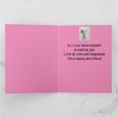 Grote verjaardag kolibrie van ons allemaal kaart (Binnen)